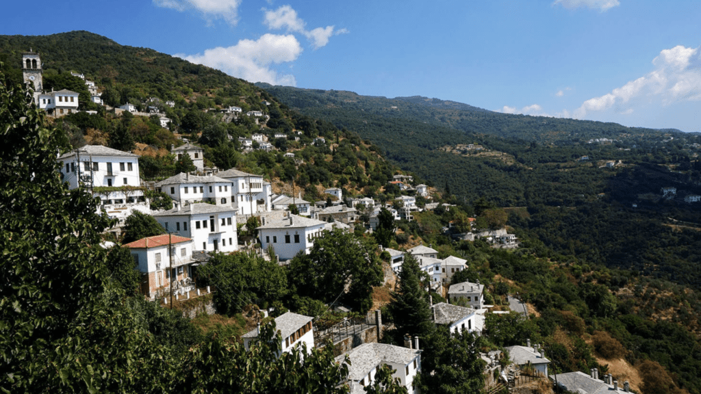 Makrinitsa, a beautiful place in Greece