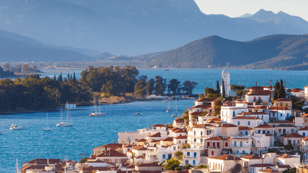 Poros, off the beaten track in Greece