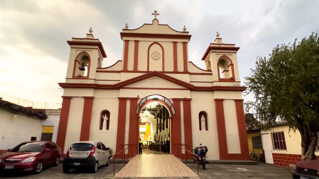 San Lorenz church in Santa Ana. One of the best attractions in El Salvador Santa Ana