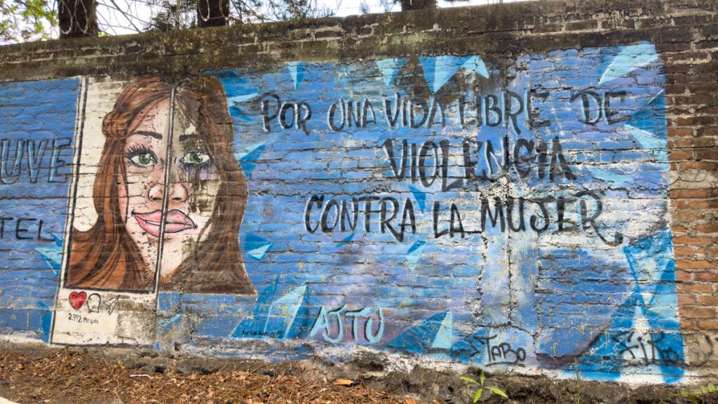 Street Art in Tazumal, one of the best things to do in Santa Ana El Salvador