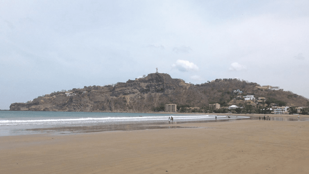 San Juan del Sur, a party beach in Central America. One of the nicest beaches in Nicaragua
