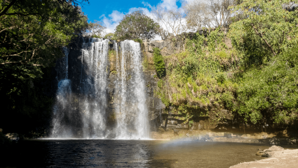 Llanos de Cortez waterfall - a Costa Rica Waterfall worth exploring