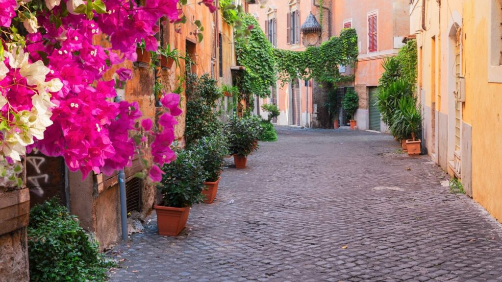 Trastevere - What to do in Rome in 3 days. Rome 3 day itinerary