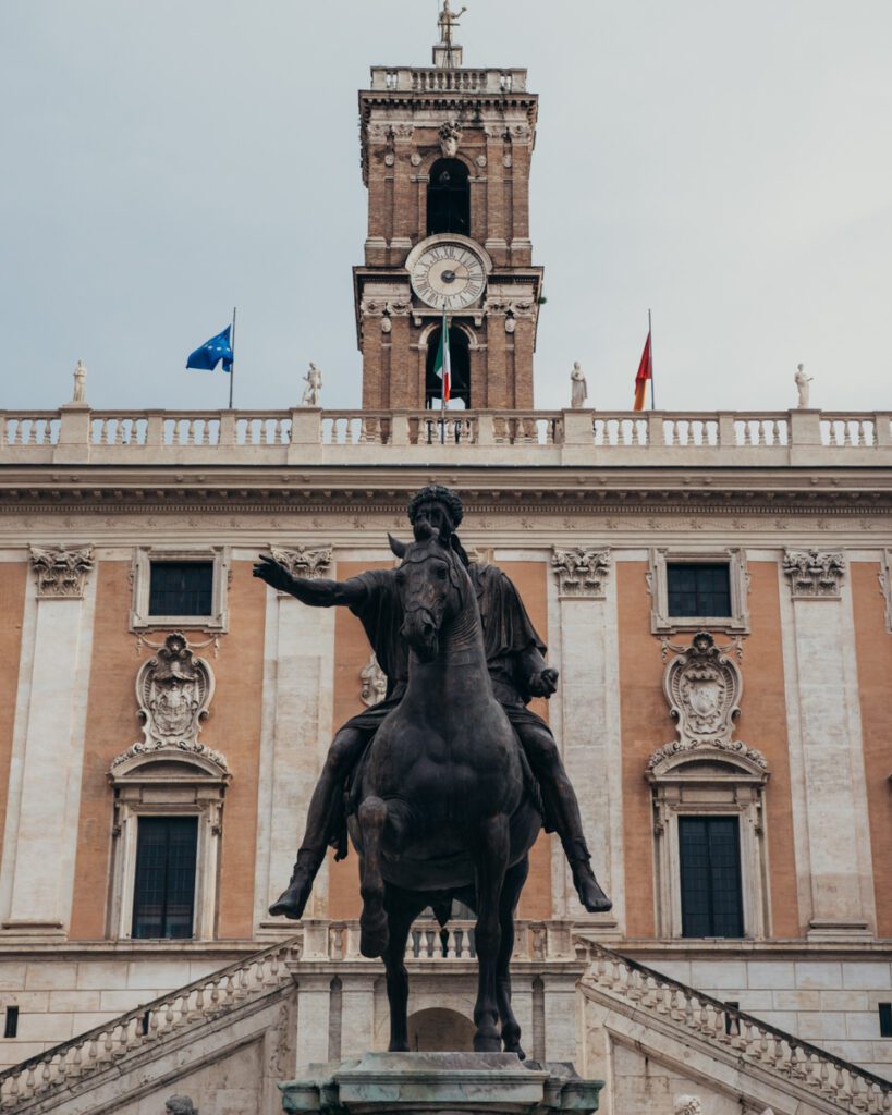 Capitoline Hill. Rome itinerary 3 days