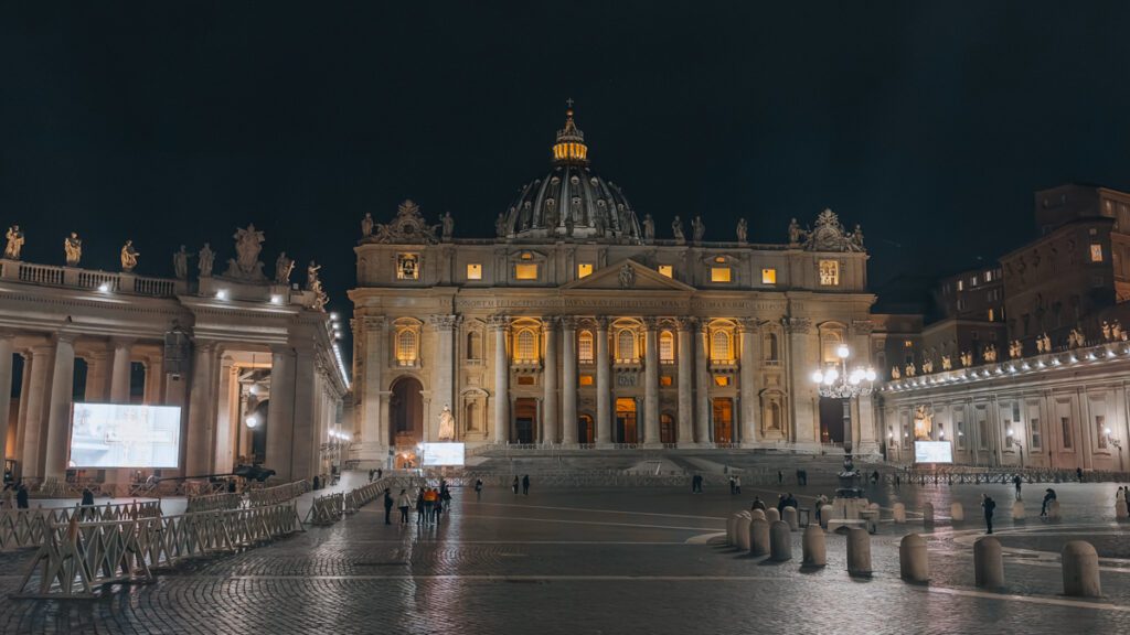 St-Peters Basilica. Rome 3-days itinerary