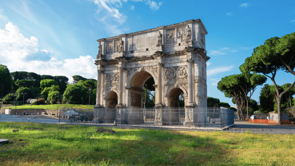Arch of Constantine. free in rome. rome for free. Things to do in rome for free