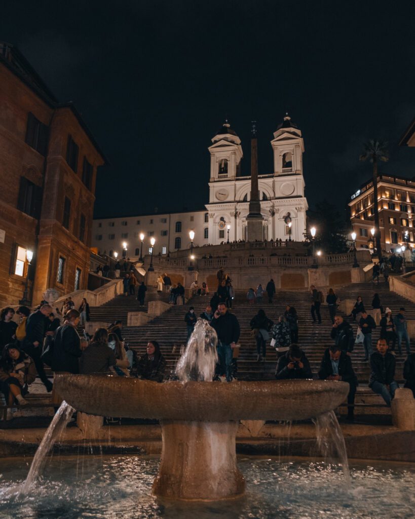 Spanish steps. What to do in Rome in 3 days