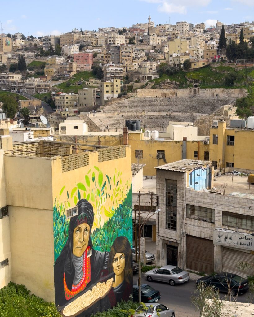 Street art in Amman. Amman things to do. Amman Attractions