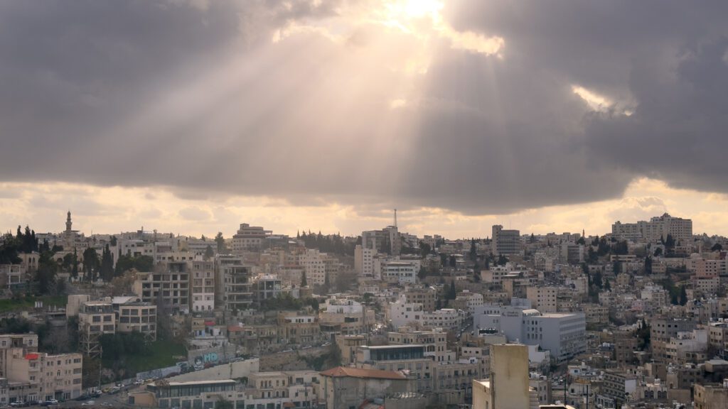 View from the Amman Citadel. THings to do in Amman. Landmarks in Amman. Amman Itinerary