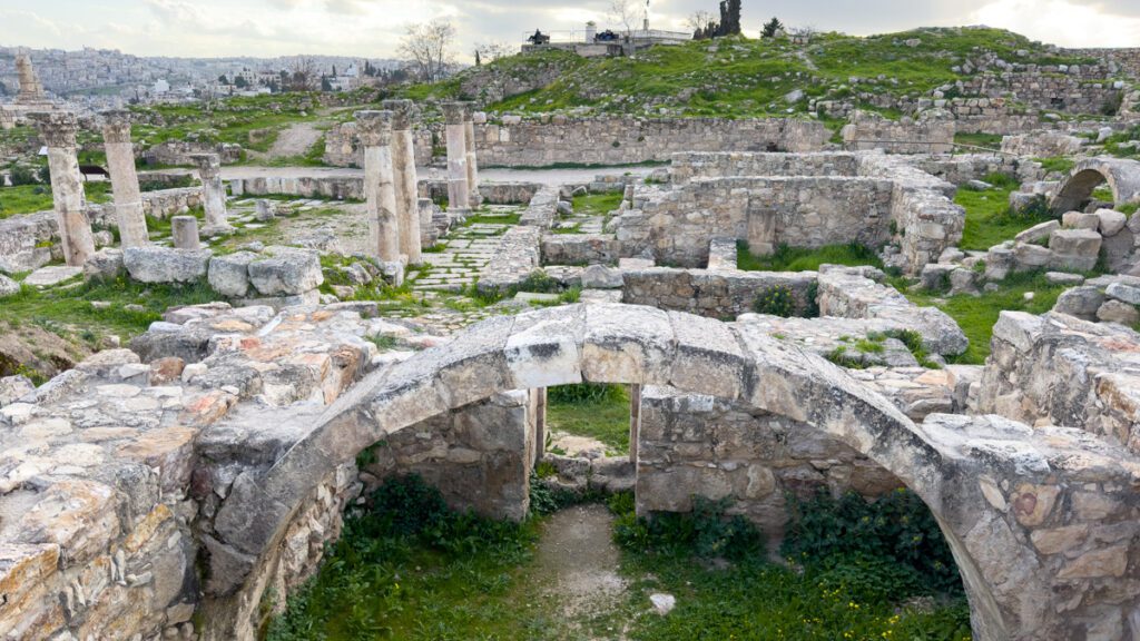 Amman Citadel. Amman Attractions. What to see in Amman. How to spend 2 days in Amman