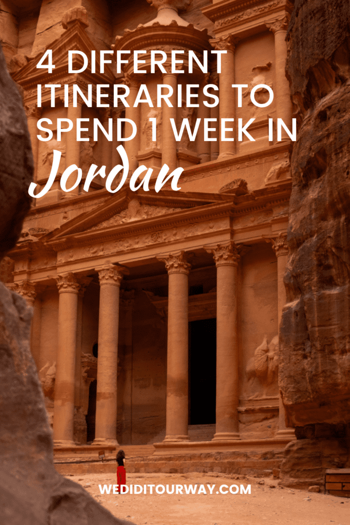 How to spend 7 days in Jordan. Jordan 7-day itinerary. Jordan Road trip