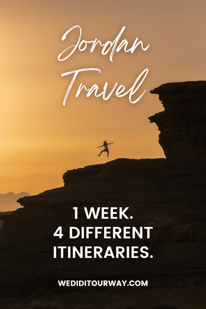 How to spend 7 days in Jordan. Jordan 7-day itinerary. Jordan Road trip