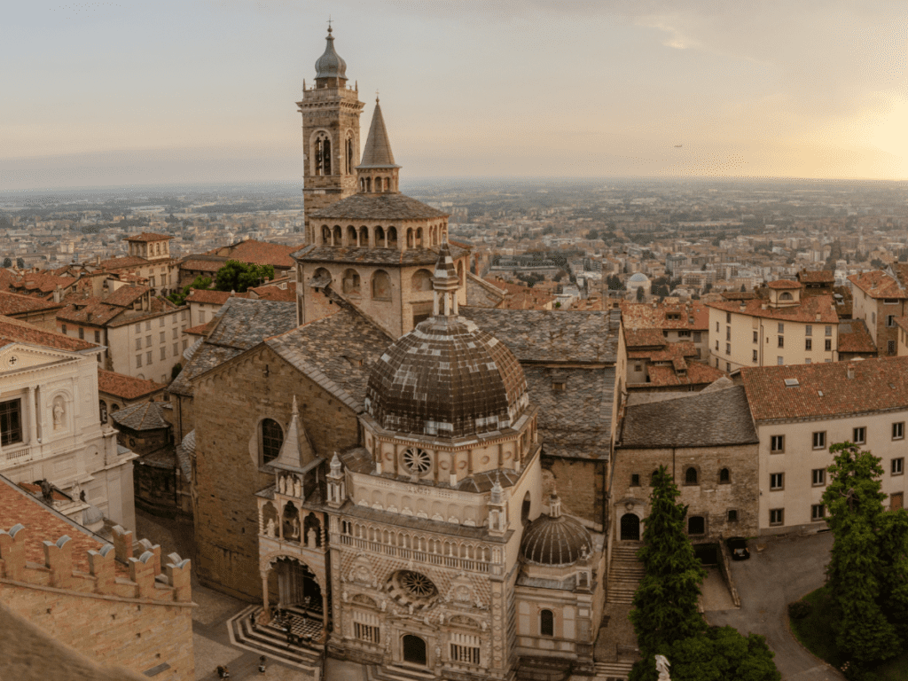 Bergamo hidden gems in Italy. northern italian cities. best places to visit northern italy