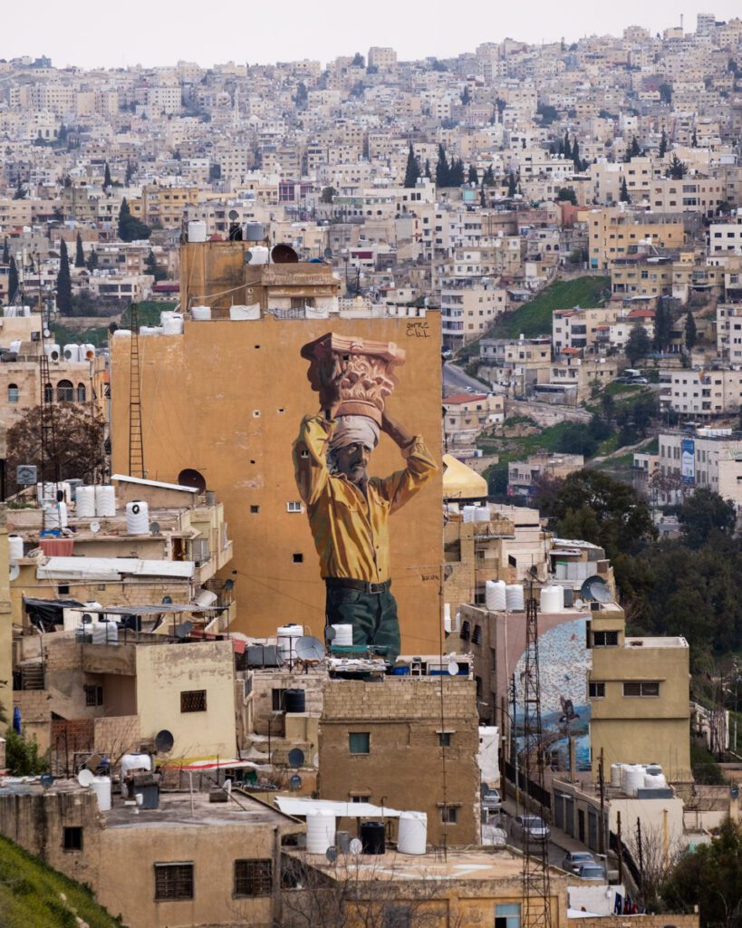 Street art in Amman. Amman attractions. Things to do in Amman. What to do in Amman