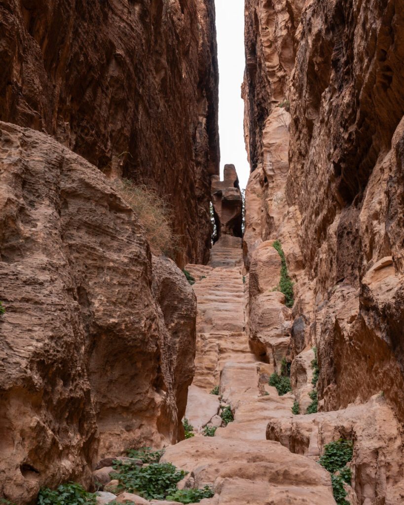 Little Petra in Jordan. Hiking the back door. Places in Jordan. Road trip in Jordan in 14 days