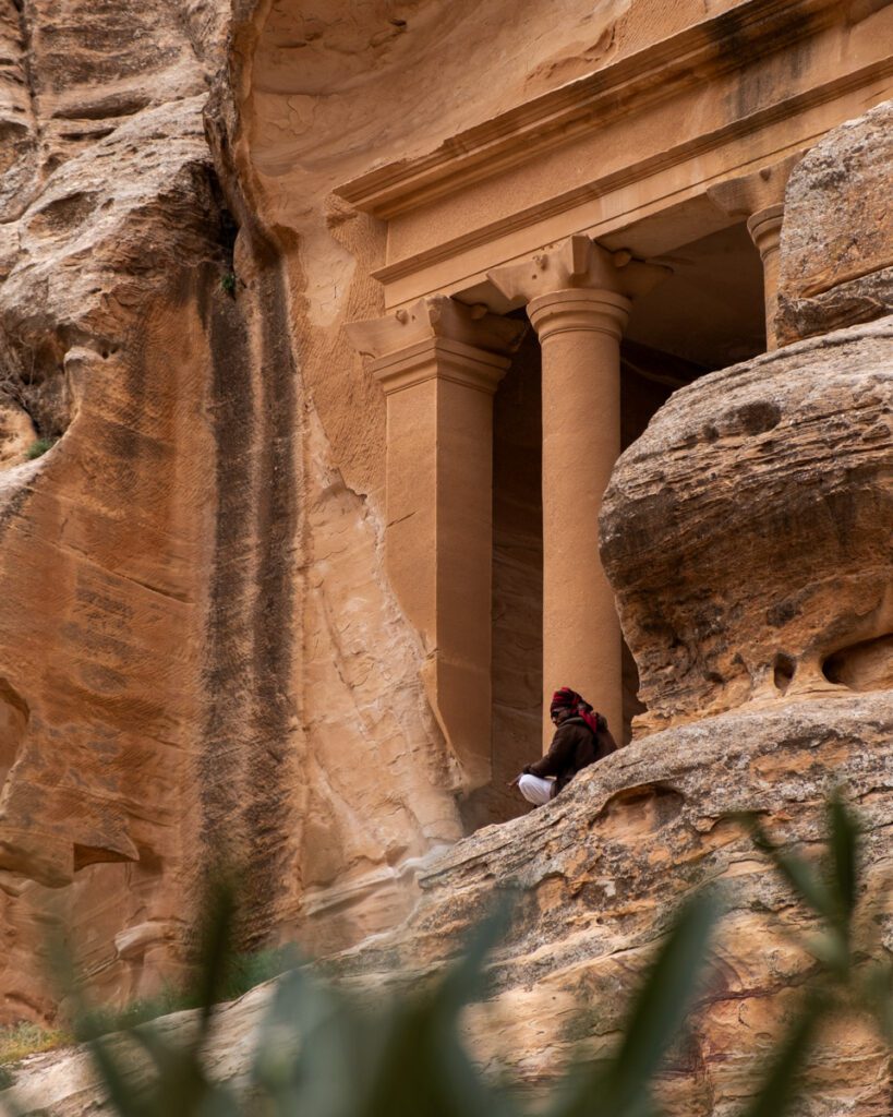 Little Petra in Jordan. Hiking the back door. Places in Jordan. Road trip in Jordan in 14 days