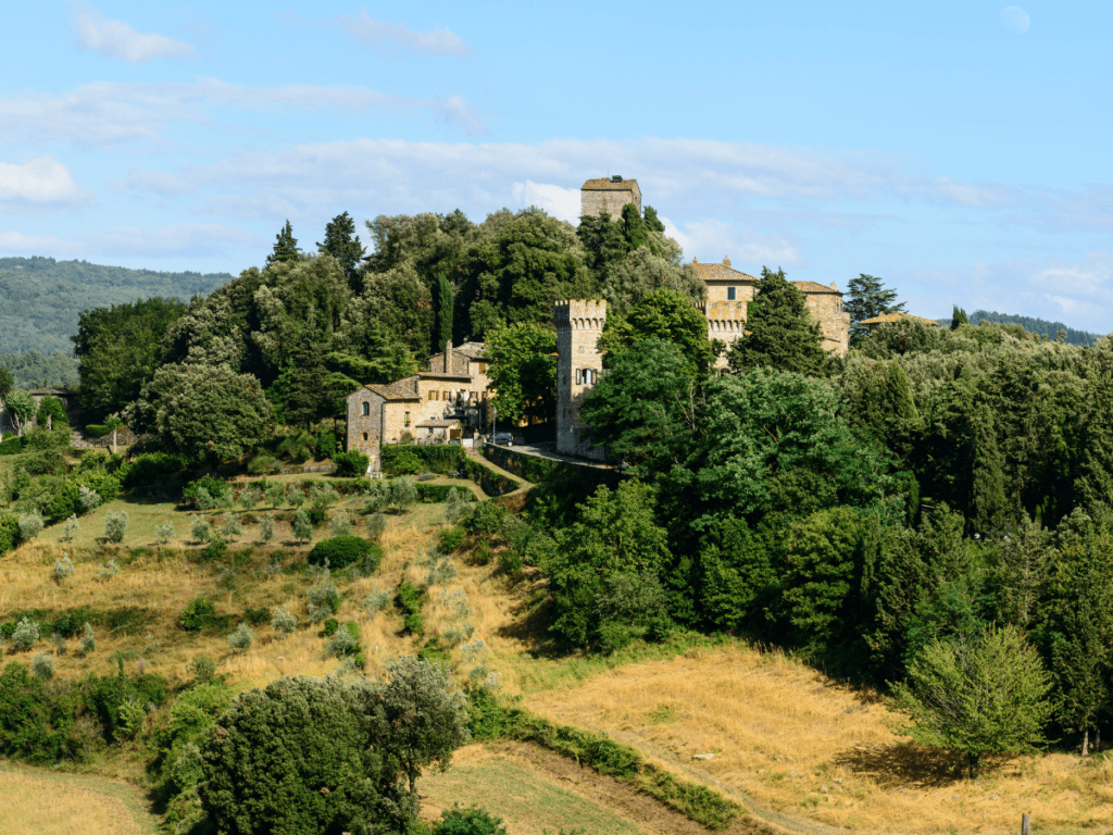 panzano in chianti - No crowds in Italy