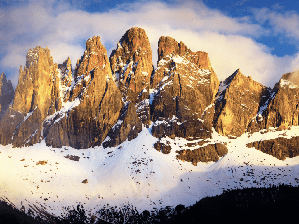 winter in northern italy. hidden gems in the north of italy