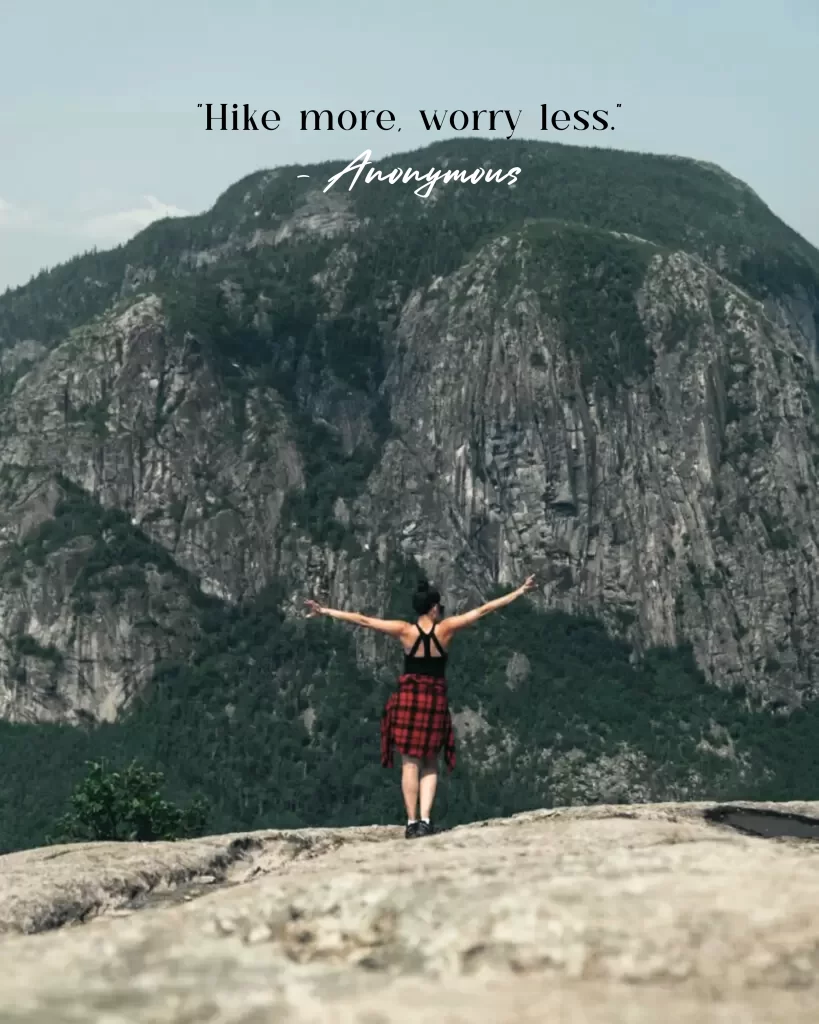 Hike more, worry less