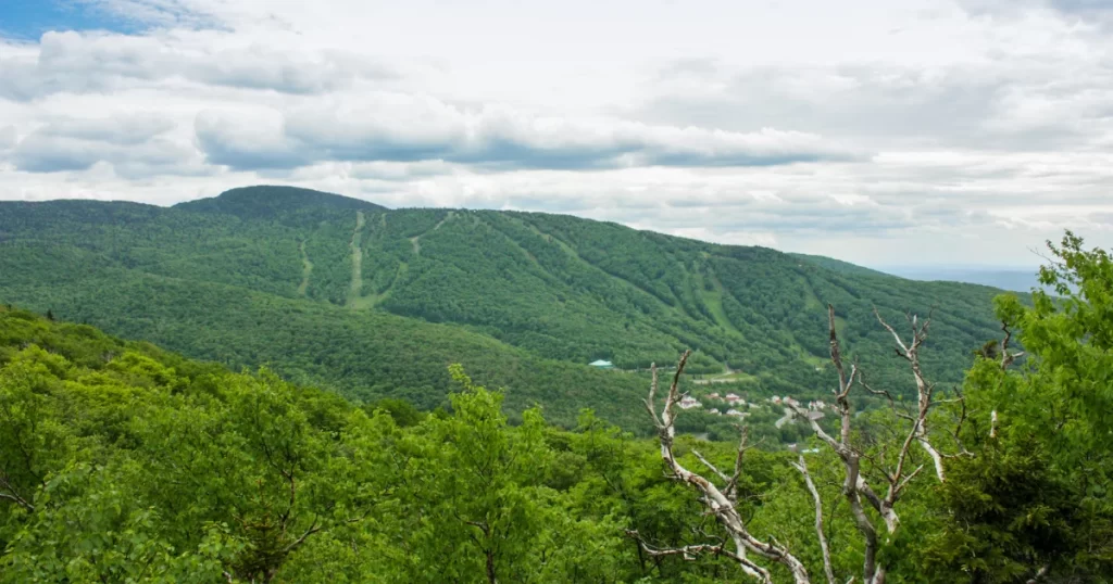 beautiful park near Montreal, Mont Sutton