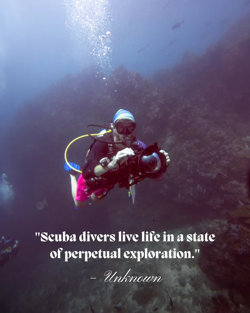 Ocean quotes. Scuba diving captions.