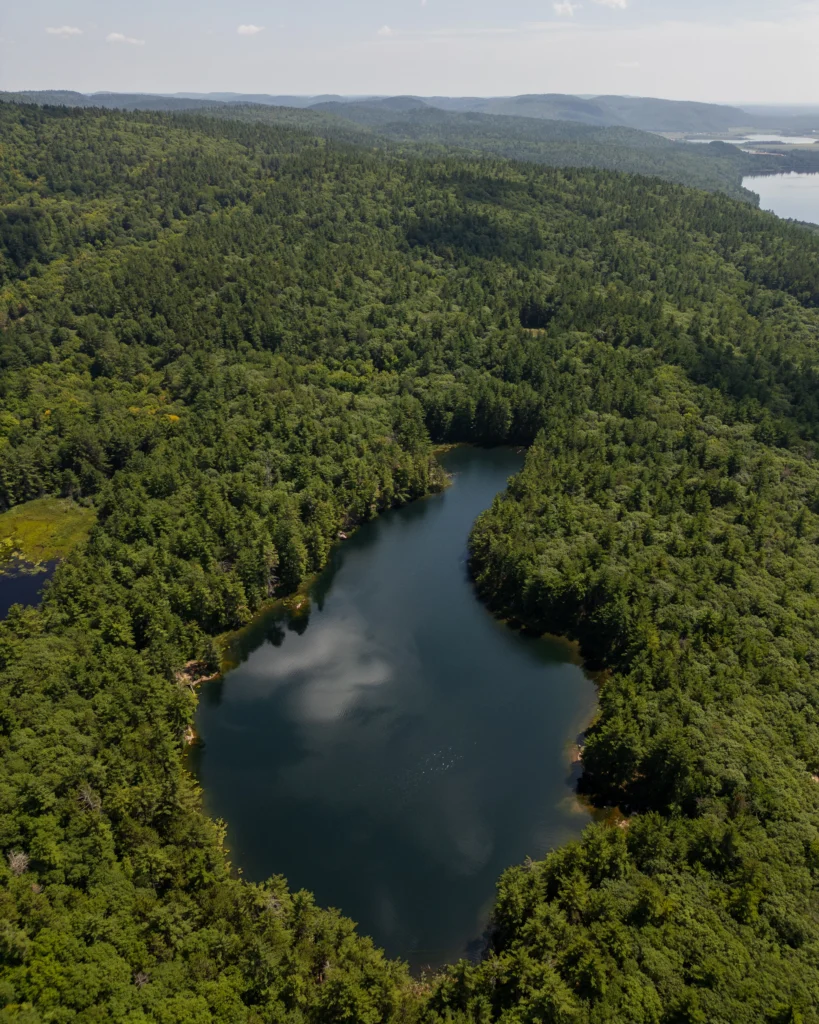 Rocher à l'Oiseau hike in the ZEC St-Patrice in the Outaouais. Best things to do in the Outaouais. Hiking trails in Quebec